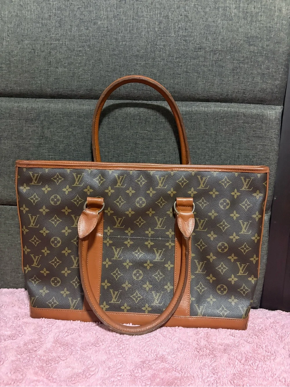Vintage Louis Vuitton Monogram Sac Weekend Tote